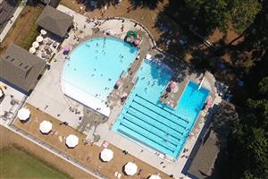 Aerial of Pool