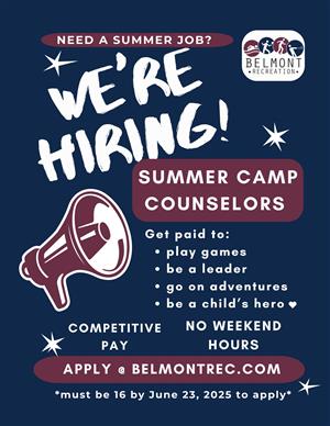 Be a Summer Camp Counselor!