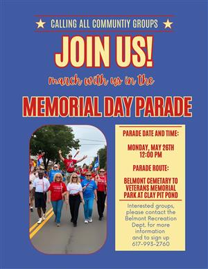 Walk in the Memorial Day Parade